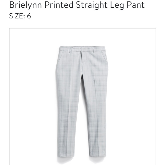 renee printed straight leg pant